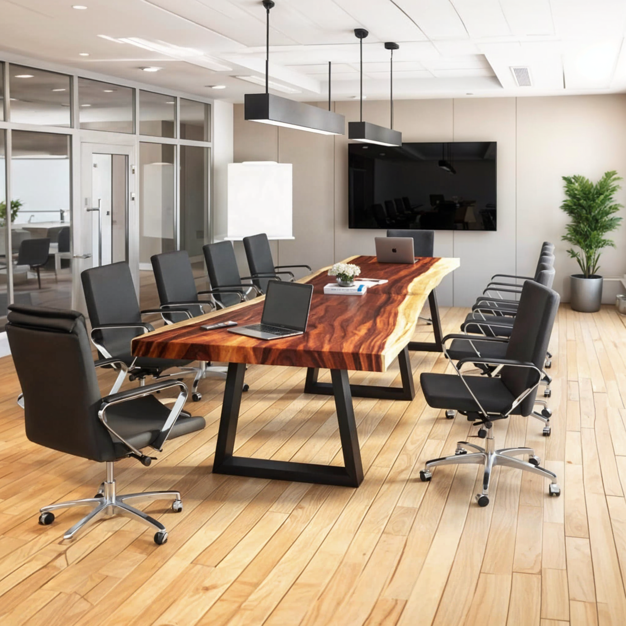 Customized Wooden Office Conference Table