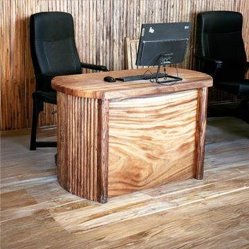 Custom-Made Wooden Office Desk